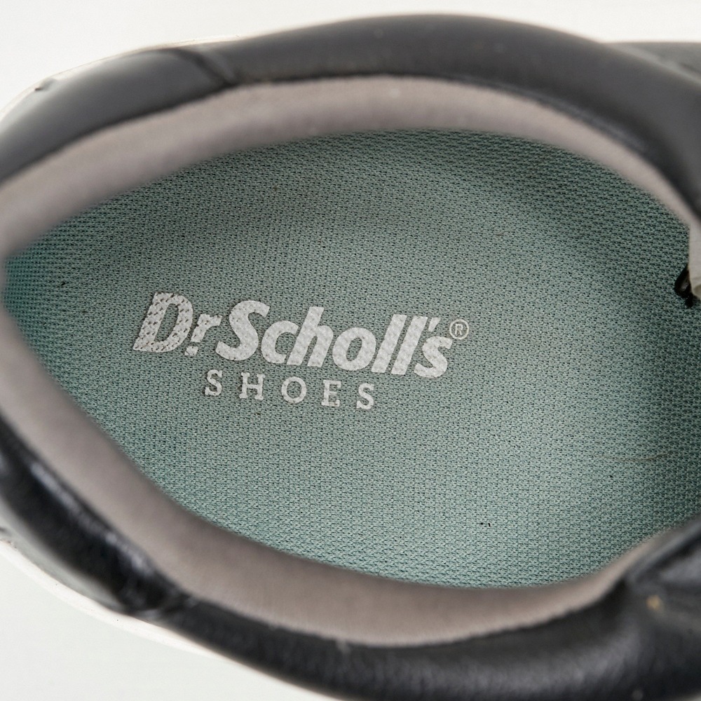 Dr Scholls Shoes Mens 9.5M Black Lace Up Low Top Sneakers Comfort Sole - Picture 5 of 13